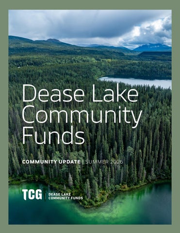 Dease Lake Community Funds - Newsletter - V14.3