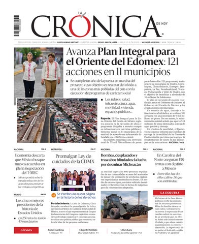 La Crónica de Hoy 03-07-2026