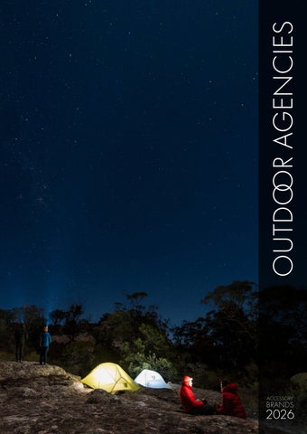 2026 OUTDOOR AGENCIES ACCESSORY CATALOGUE