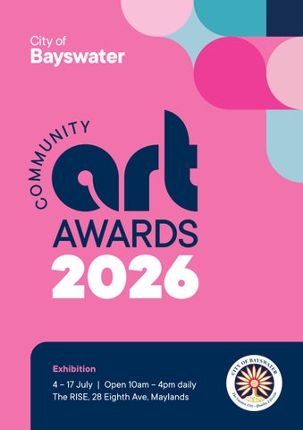 2026 Community Art Awards and Exhibition