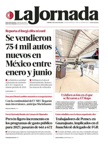 La Jornada 3/7/2026