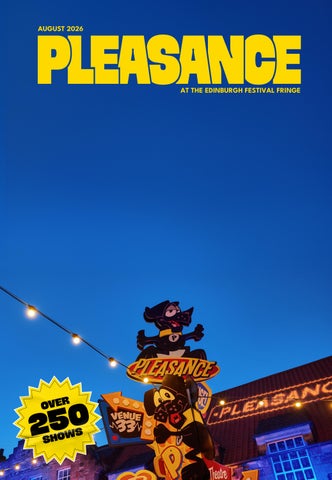 Pleasance Brochure- Fringe 2026