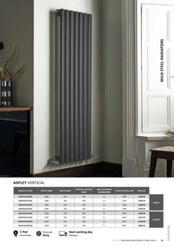 Infinita 设计师 Radiators and Towel Rails E2 2026 电子版 72 dpi 第 11 页