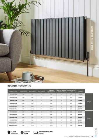 Infinita 设计师 Radiators and Towel Rails E2 2026 电子版 72 dpi 第 13 页
