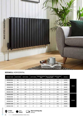 Infinita 设计师 Radiators and Towel Rails E2 2026 电子版 72 dpi 第 14 页