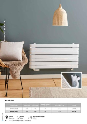 Infinita 设计师 Radiators and Towel Rails E2 2026 电子版 72 dpi 第 20 页