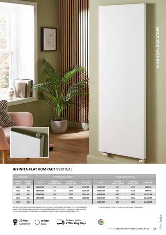 Infinita 设计师 Radiators and Towel Rails E2 2026 电子版 72 dpi 第 23 页