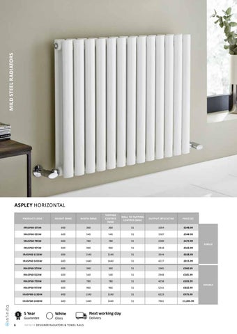 Infinita 设计师 Radiators and Towel Rails E2 2026 电子版 72 dpi 第 6 页