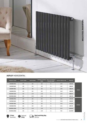 Infinita 设计师 Radiators and Towel Rails E2 2026 电子版 72 dpi 第 7 页