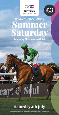 Beverley Racecard - Saturday 4th July