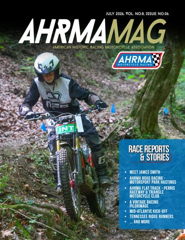 AHRMA MAG July 2026, Vol. No. 8, Issue No. 06