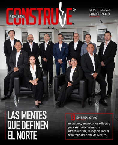 REVISTA CONSTRUYE edición Norte julio de 2026