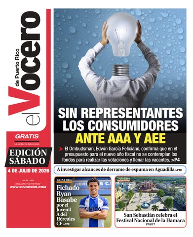EL VOCERO | Edición sábado, 4 de julio de 2026