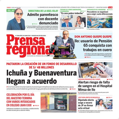 La Prensa Regional – Sábado 04 de Julio de 2026