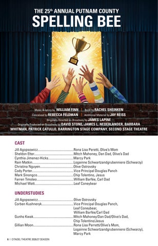 The 25th Annual Putnam County Spelling Bee 第 6 页