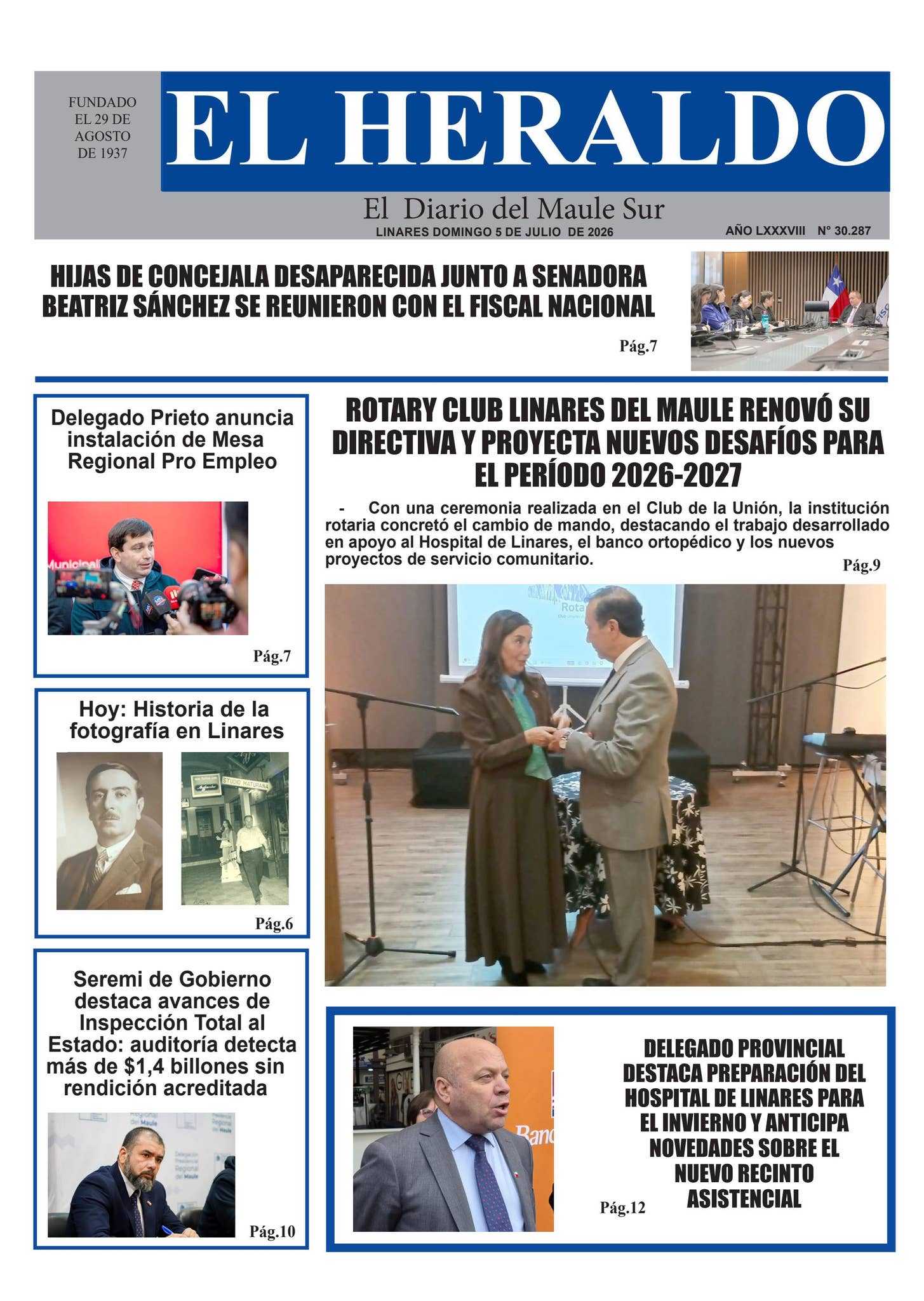 Domingo 05 de julio 2026