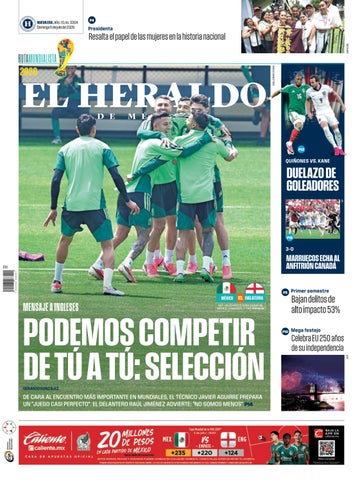 Edición impresa. Domingo 5 de julio de 2026