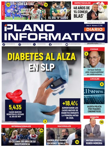 Plano Informativo Impreso, Año 11, No. 3788