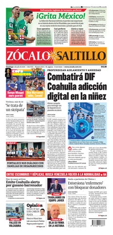 Saltillo 5 de julio de 2026