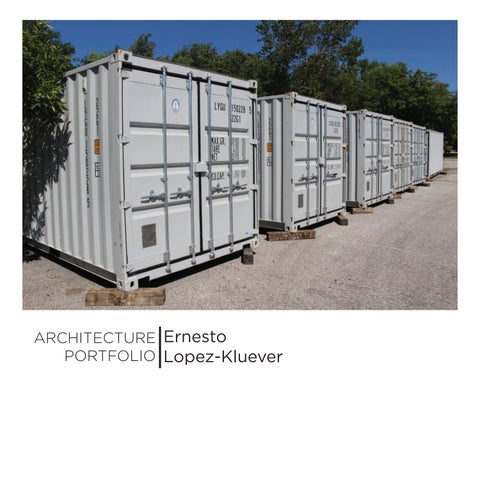 Architectural Portfolio_Ernesto Lopez2026