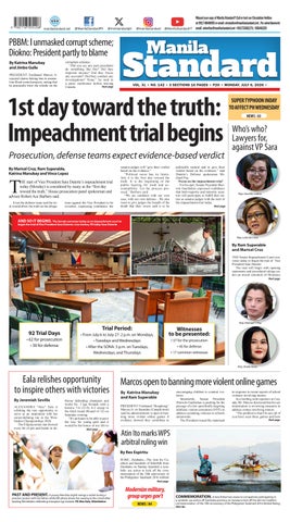 Manila Standard - 2026 July 6 - Monday