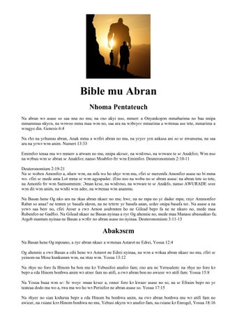Twi - Biblical Giants, the Watchers and the Nephilim
