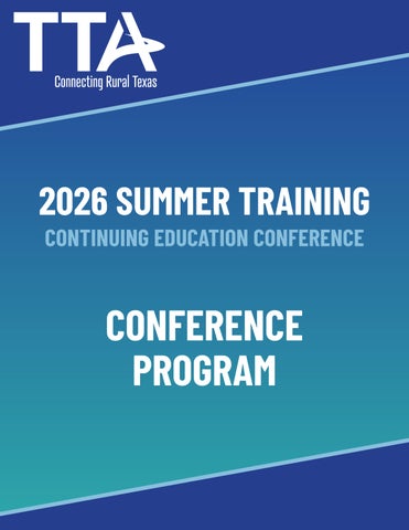2026 Summer Training Program