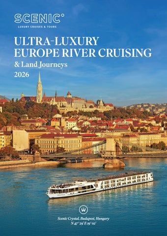 Scenic Europe River Cruising 2026 AUD
