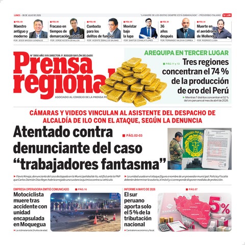 La Prensa Regional – Lunes 06 de Julio de 2026