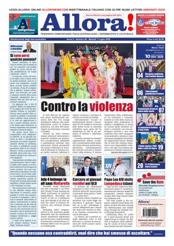 50 - 322 - 07 Luglio 2026