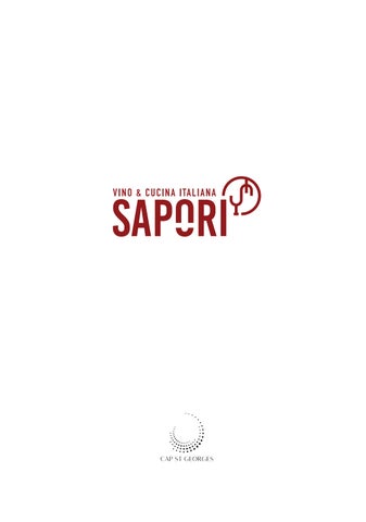 SAPORI MAIN MENU - V3 7.2026