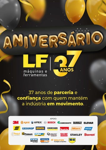 Folheto LF | Aniversário 37 anos - Julho e Agosto 2026
