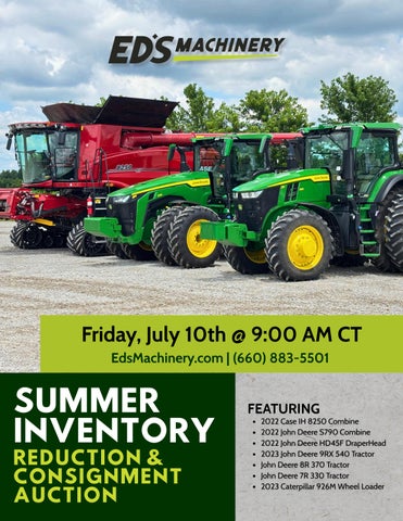 July 10th, 2026 Summer Inventory Reduction & Consignment Auction: Bill of Sale