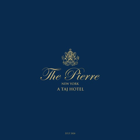 The Pierre 2026 - AD