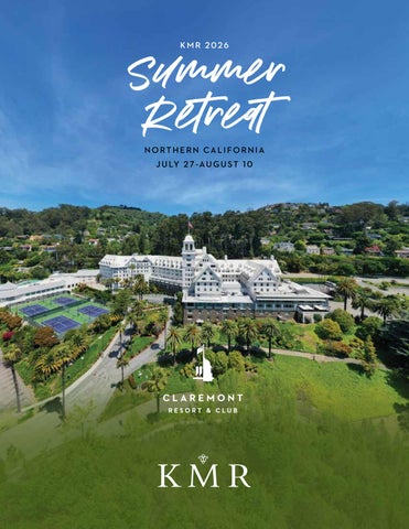 KMR | Summer 2026: Brochure 