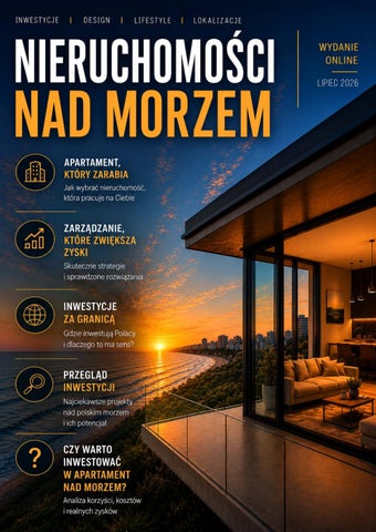 Nieruchomości nad morzem