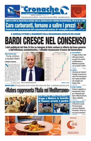 Cronache del 7 luglio 2026