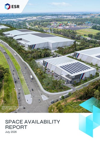 ESR Group Space Availability Report July 2026