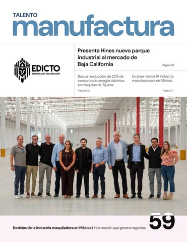 Talento Manufactura | Julio 2026