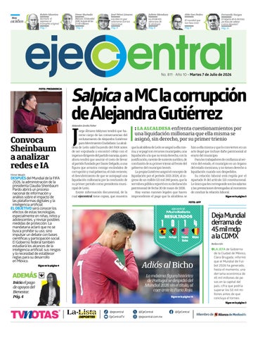 EjeCentral Diario | 7 de julio de 2026