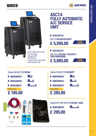 NAPA Auto Parts: Air Conditioning 第 7 页