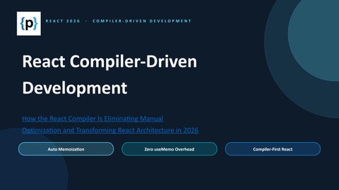 React Compiler-driven Development
