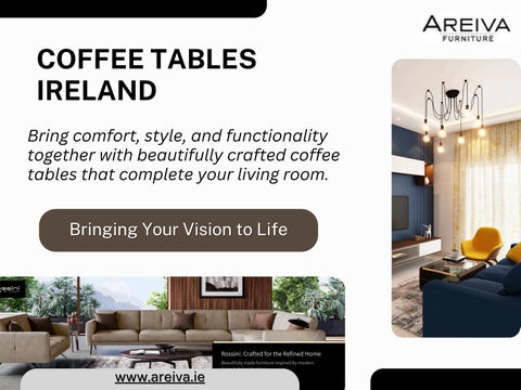 Coffee Tables Ireland | Stylish Coffee Tables for Every Home