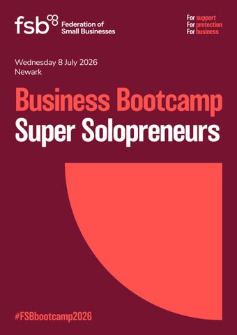 Business Bootcamp Super Solopreneurs - 8 July 2026
