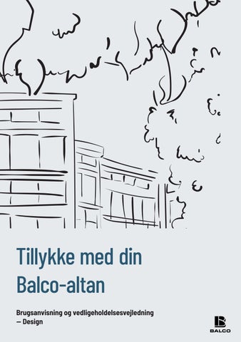 Balco Altaner Careadvice Design DK 2026