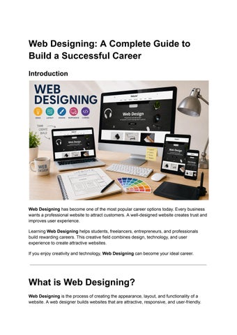 blog of web designing