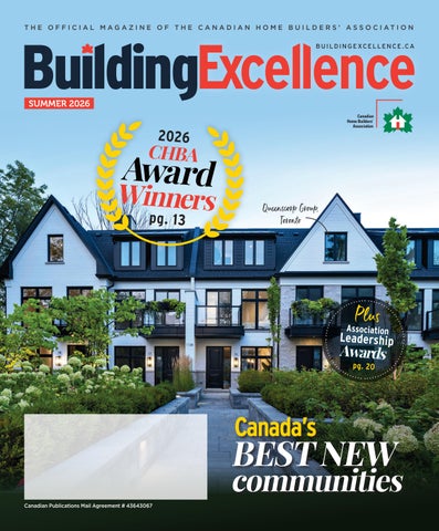 Building Excellence – Summer 2026