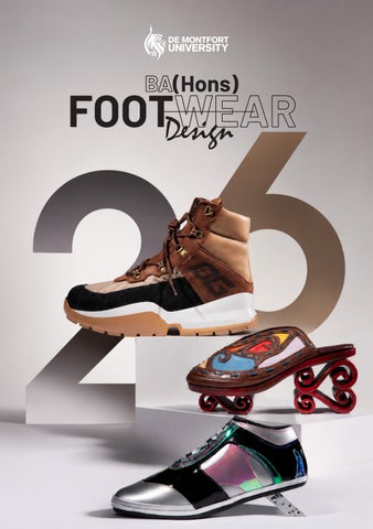 DMU Footwear Design 2026