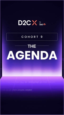 D2CX C9 - 4 Week Agenda
