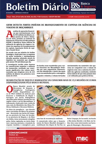 BOLETIM BANCA & SEGUROS 07.07.2026